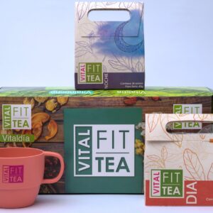 kit Vital Fit Tea + Gotas Drops + Gotas Elixir